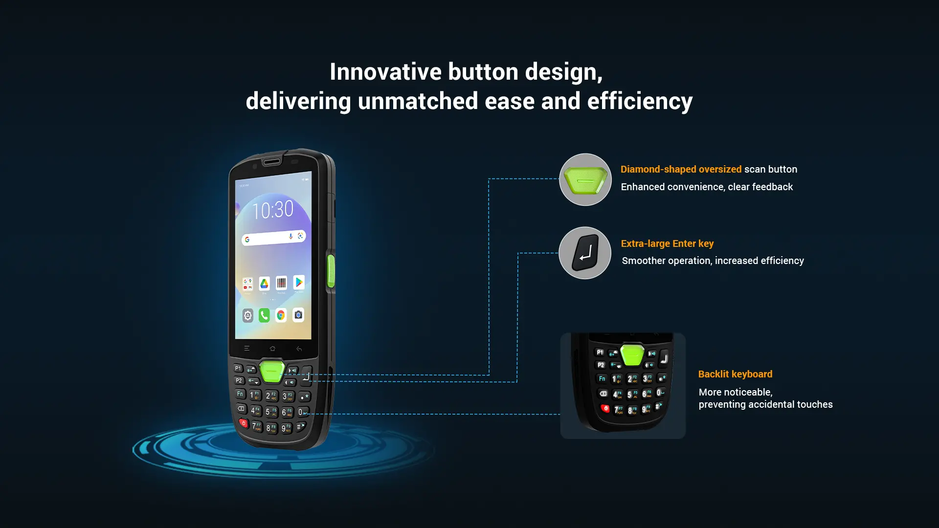 AUTOID 3P Handheld Mobile Computer feature 4