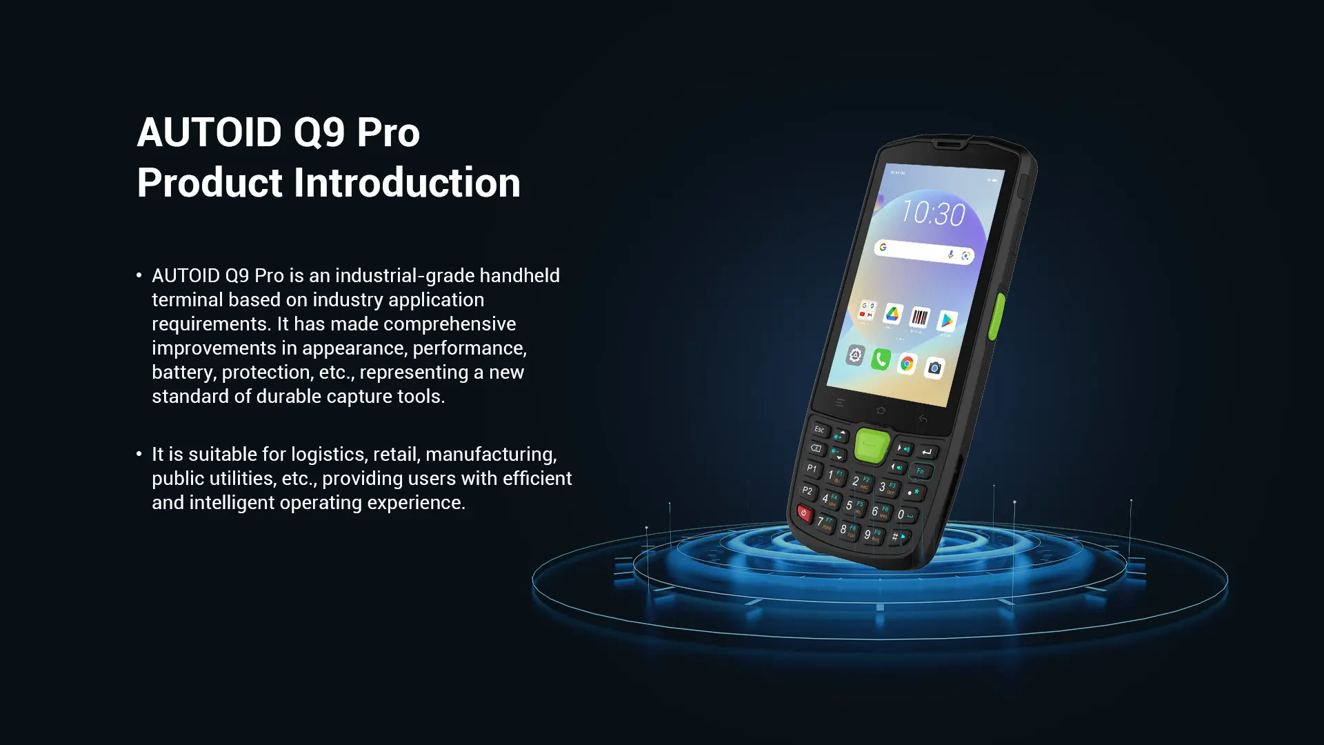 AUTOID Q9 Pro Industrial-grade Handheld Terminal feature 2