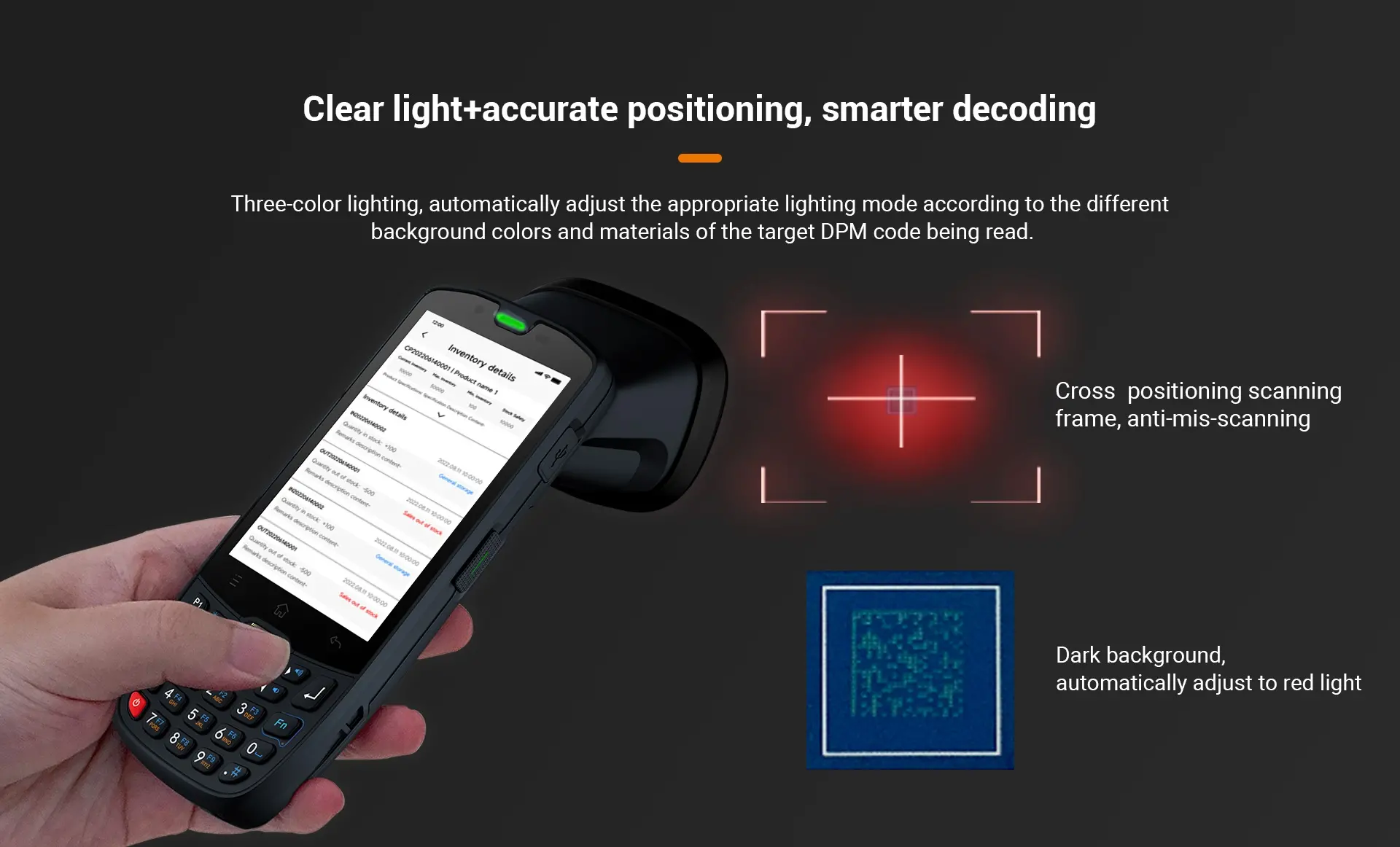 AUTOID 10-DPM Handheld Mobile Computer feature 2