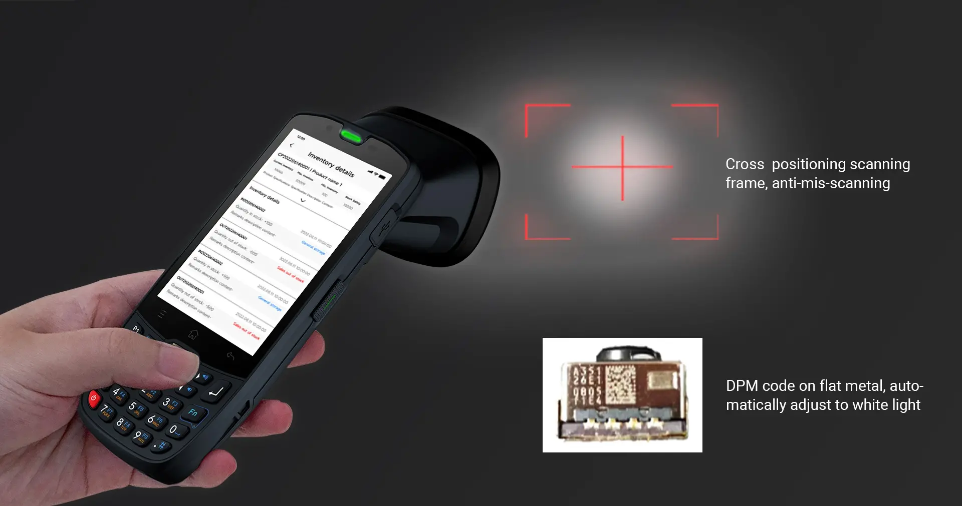 AUTOID 10-DPM Handheld Mobile Computer feature 4