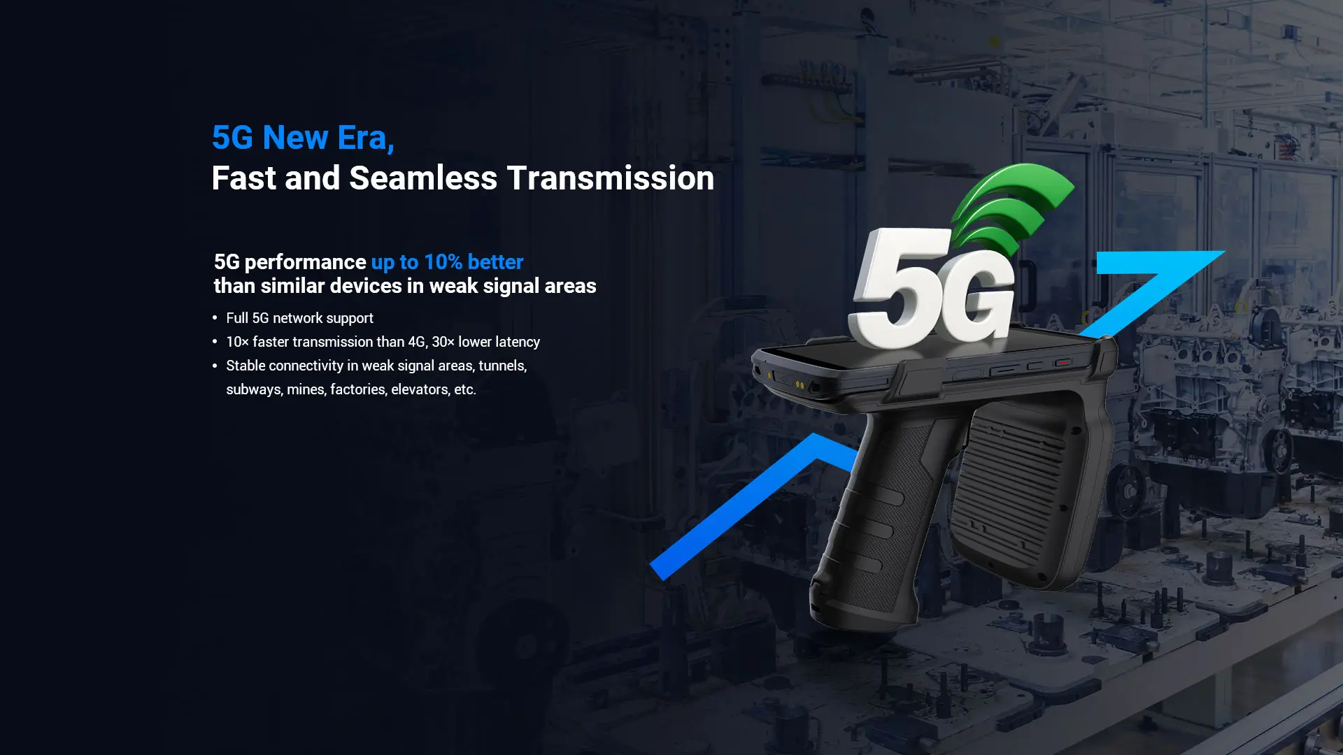 CRUISE2U 5G RFID Handheld Reader feature 3