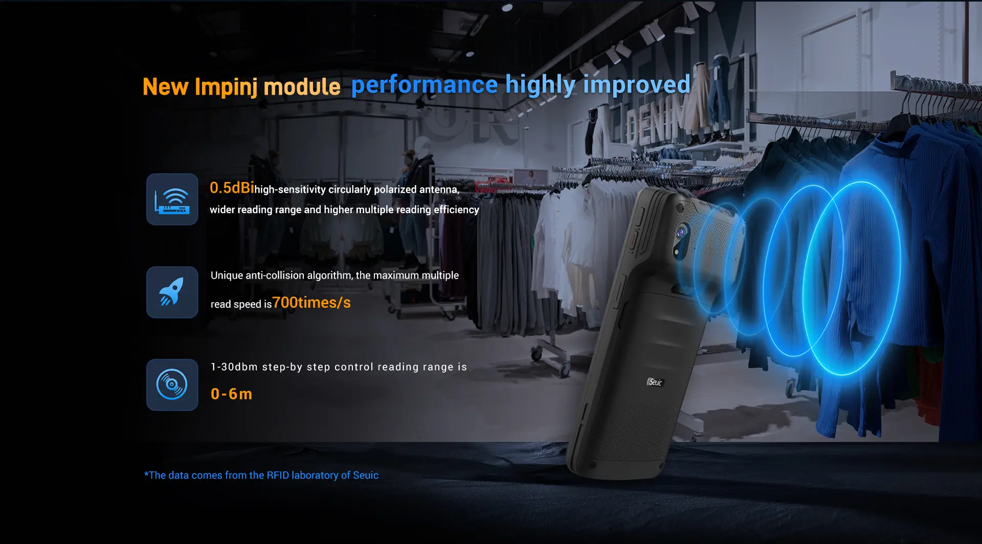AUTOID UTouch 2-S UHF RFID Handheld Reader feature 4