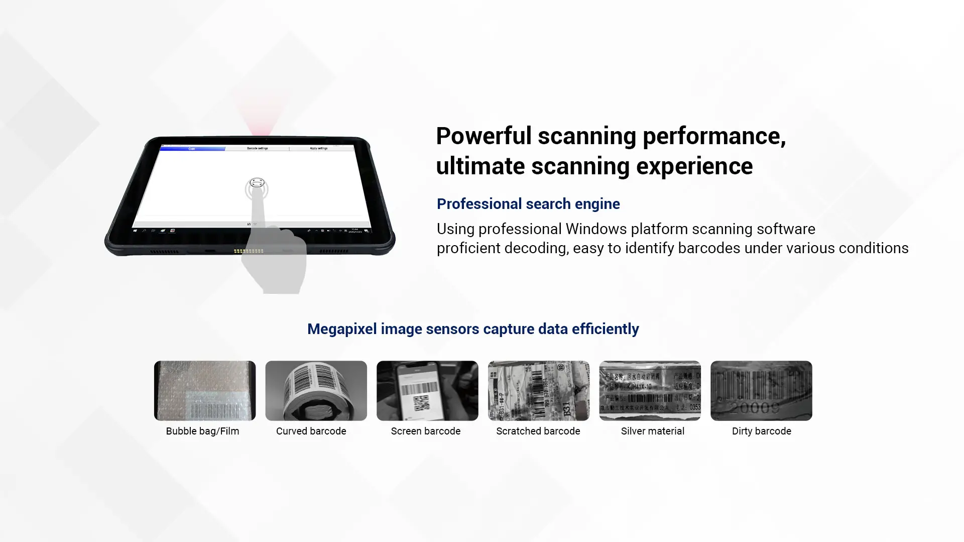 AUTOID Pad Air-(Win) Rugged Industrial Tablet feature 5