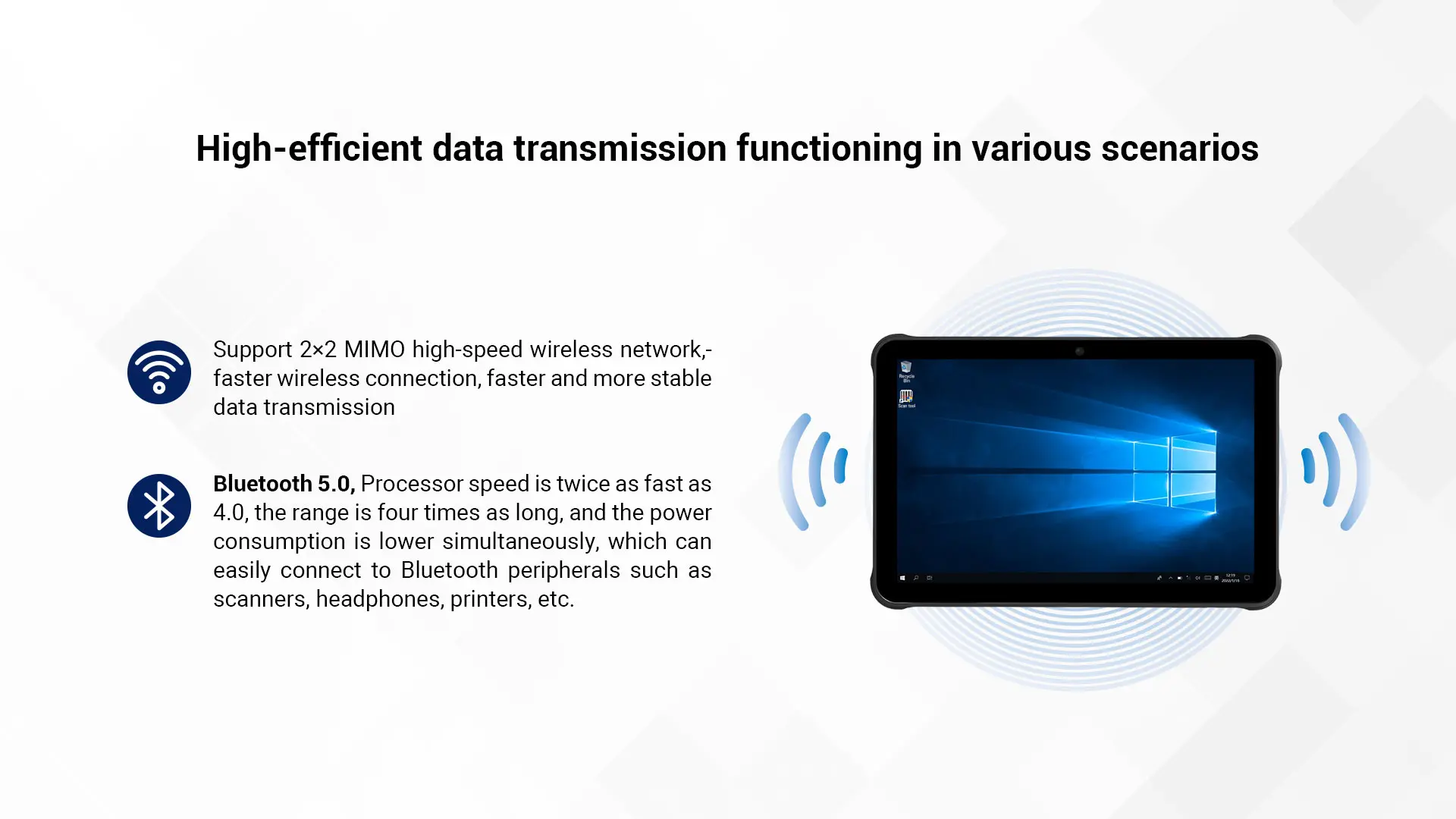 AUTOID Pad Air-(Win) Rugged Industrial Tablet feature 6