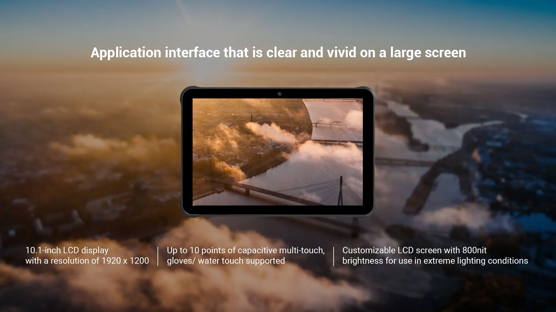 AUTOID Pad Air Android Rugged Tablet feature 2