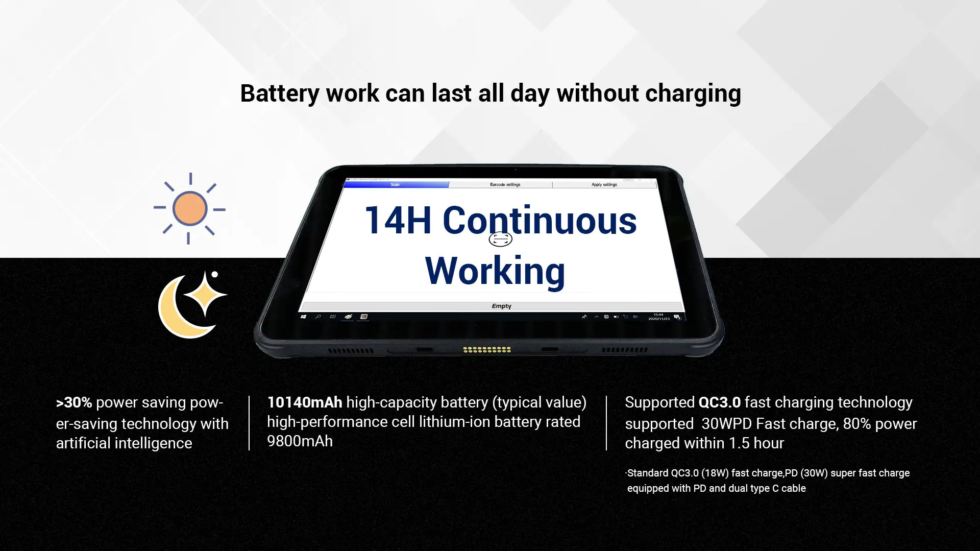 AUTOID Pad Air Android Rugged Tablet feature 4