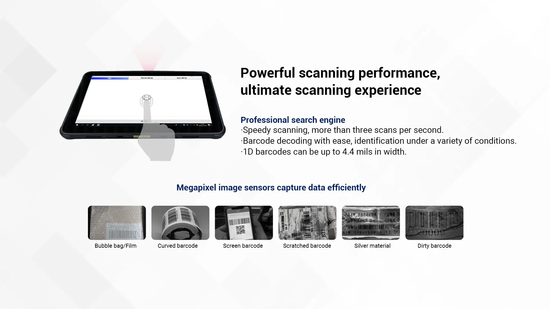 AUTOID Pad Air Android Rugged Tablet feature 5
