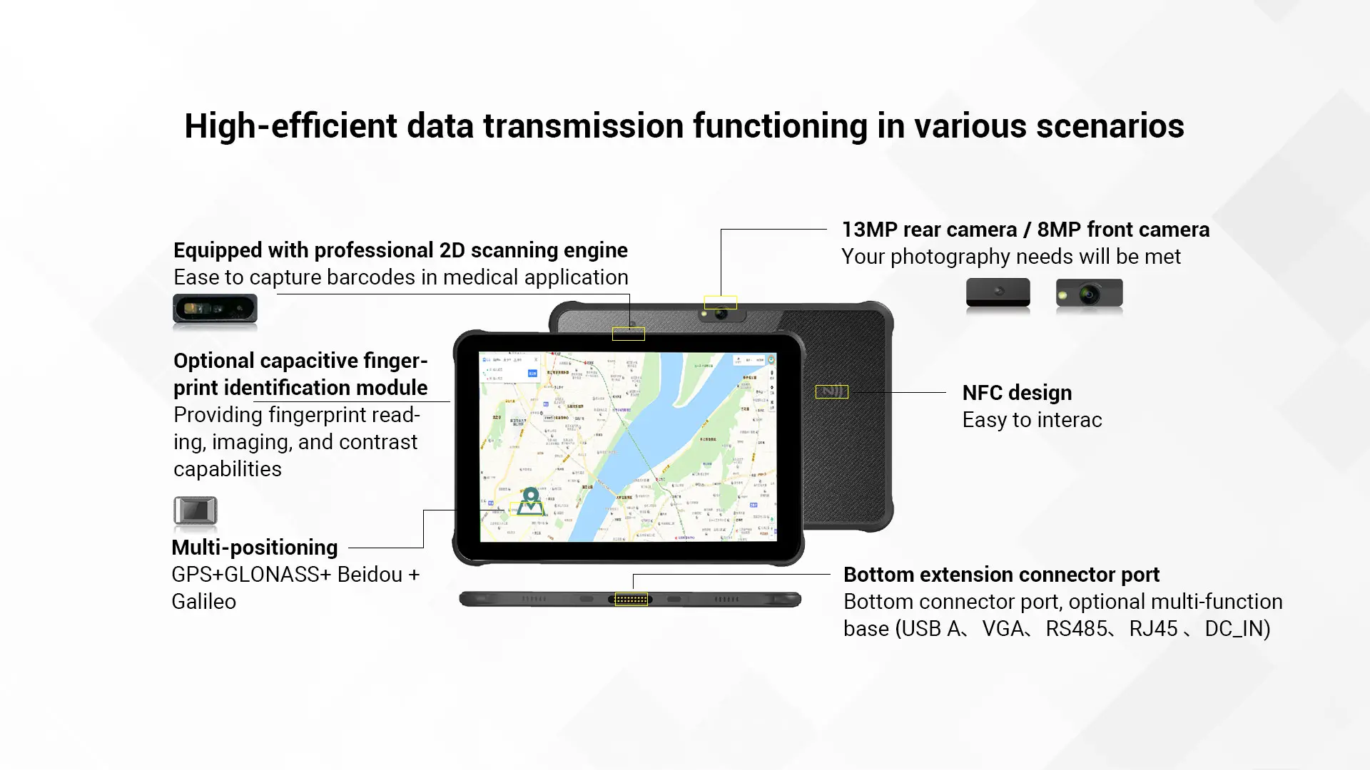 AUTOID Pad Air Android Rugged Tablet feature 6