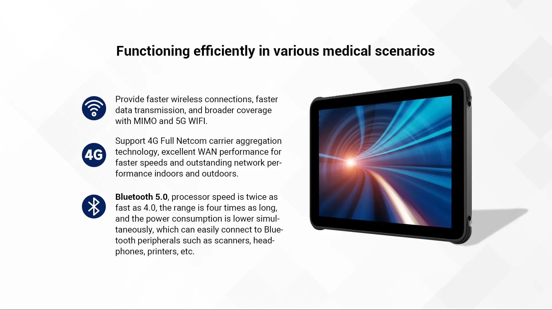 AUTOID Pad Air Android Rugged Tablet feature 7