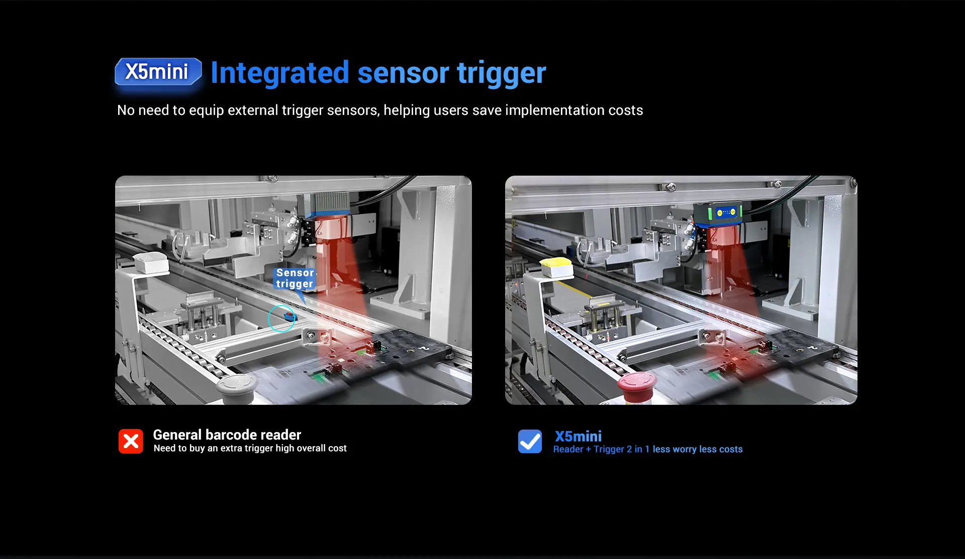 X5mini Industrial Vision Fixed Reader feature 3