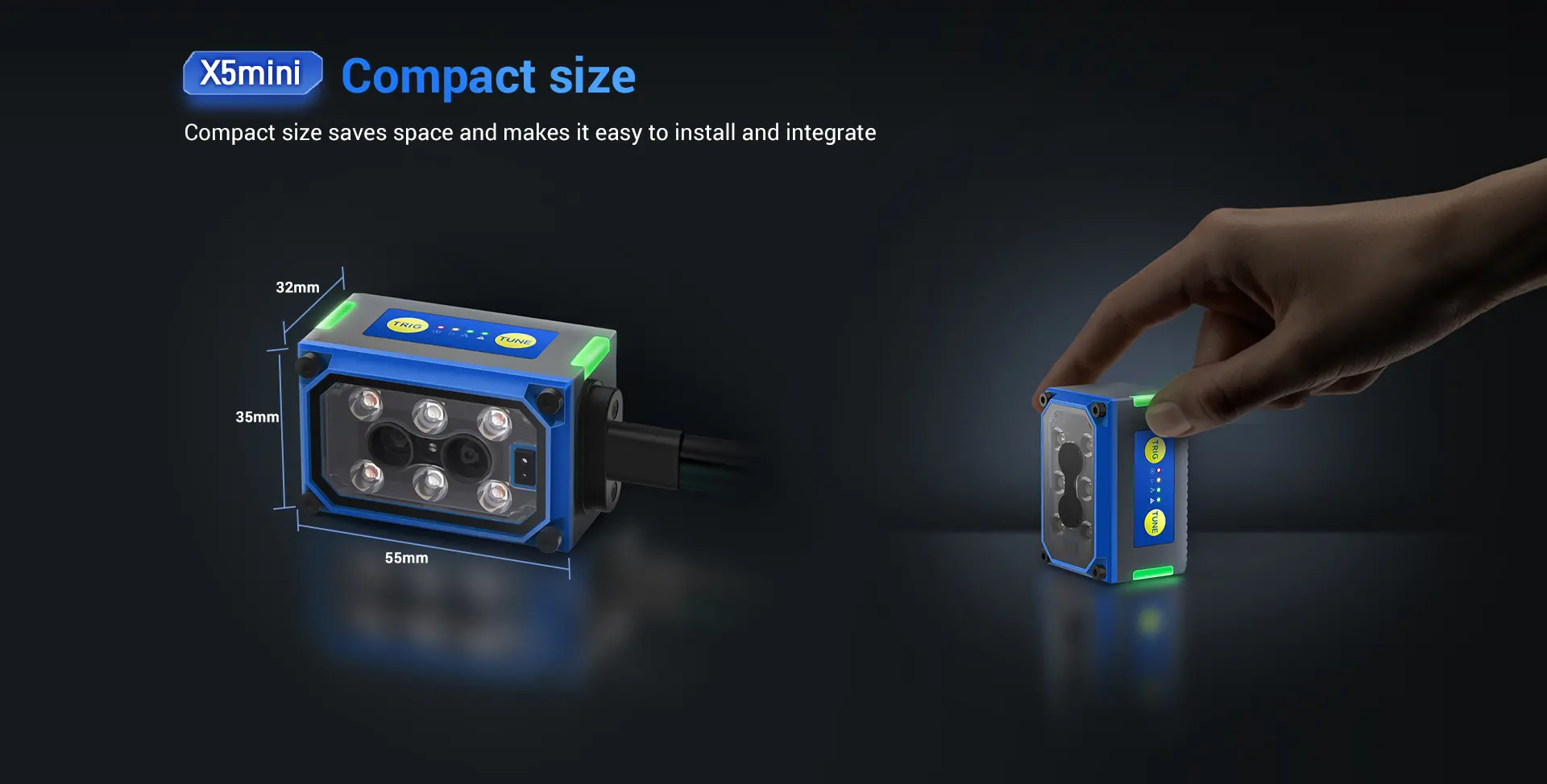 X5mini Industrial Vision Fixed Reader feature 4