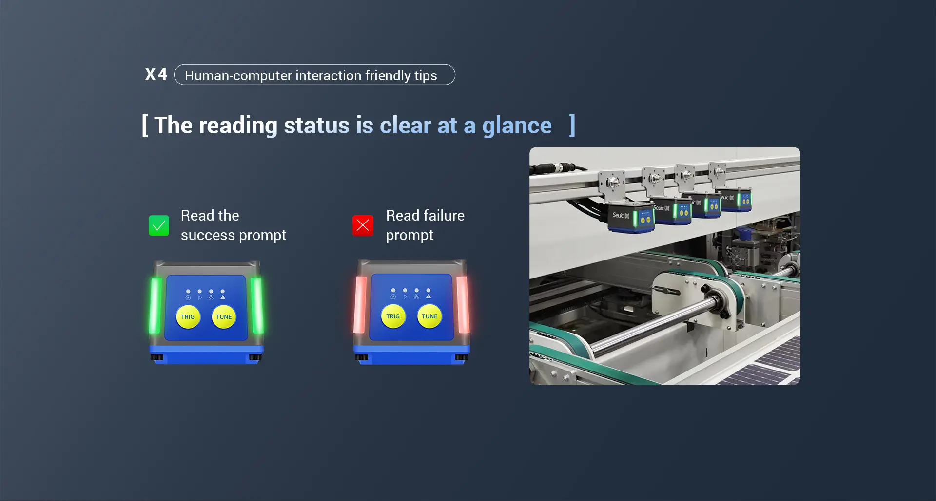 X4 Industrial Barcode Scanner feature 10