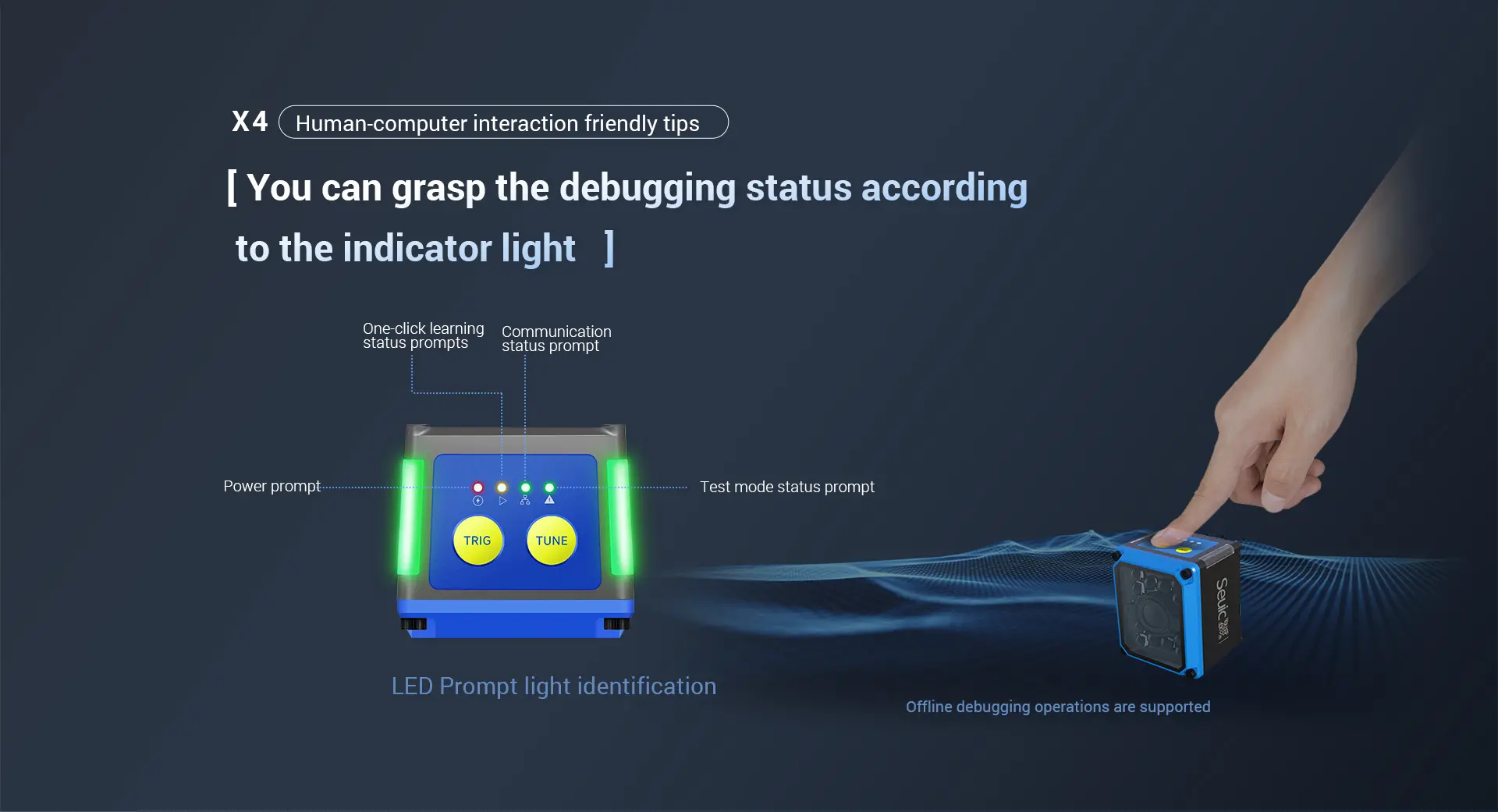 X4 Industrial Barcode Scanner feature 11