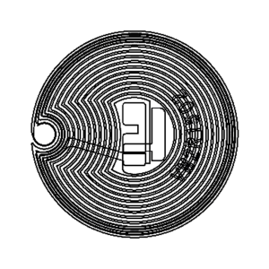 FUDAN NFC метка - D27 mm
