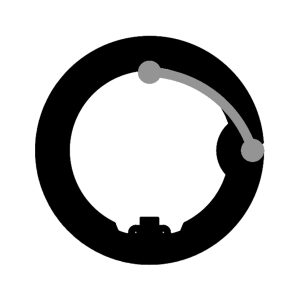 ICODE NFC etiket - D33 mm