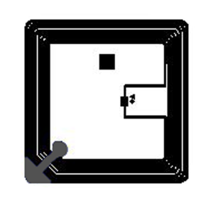 Kitabxana üçün NFC/RFID etiket - 45 x 45 mm