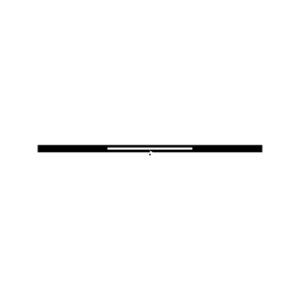 Şüşə qablar üçün RFID etiket - 3 x 95 mm