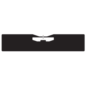 Impinj UHF RFID label - 19 x 93 mm