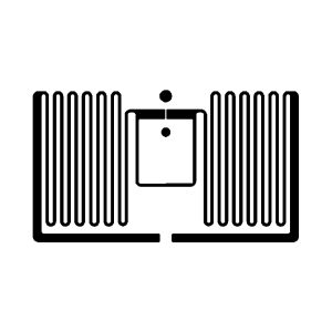 UHF RFID etiket - 12 x 22 mm