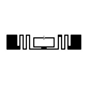 UHF RFID etiket - 14 x 70 mm