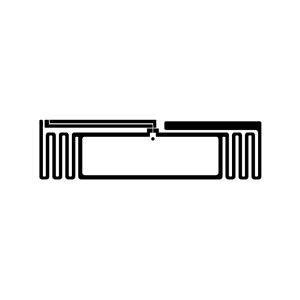 UHF RFID etiket - 42 x 11 mm