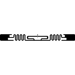 UCODE UHF RFID etiket - 8 x 94 mm